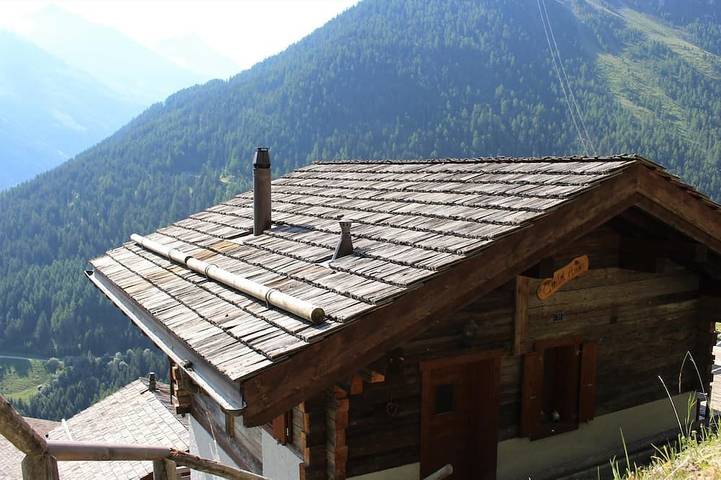 Chalet für 6 Personen, mit Garten in Grimentz