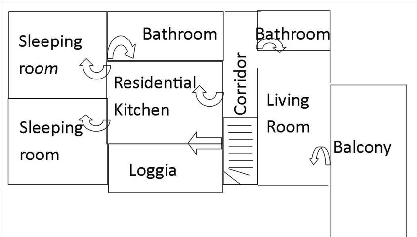 Ferienwohnung für 4 Personen, mit Balkon und Terrasse in Bad Münder - 3
