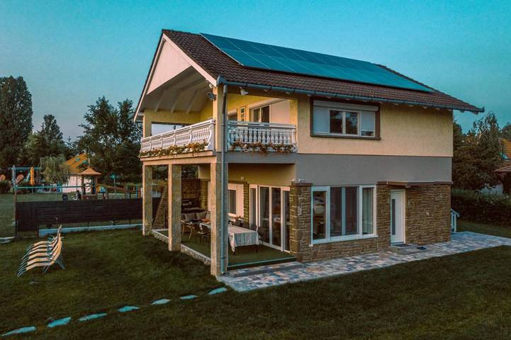 Villa für 4 Personen, mit Seeblick und Ausblick sowie Garten am Balaton - 4