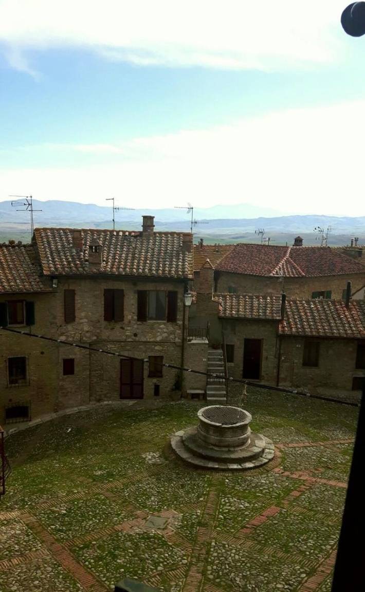 Casa vacanza per 6 persone, con Panorama a Castiglione d'Orcia