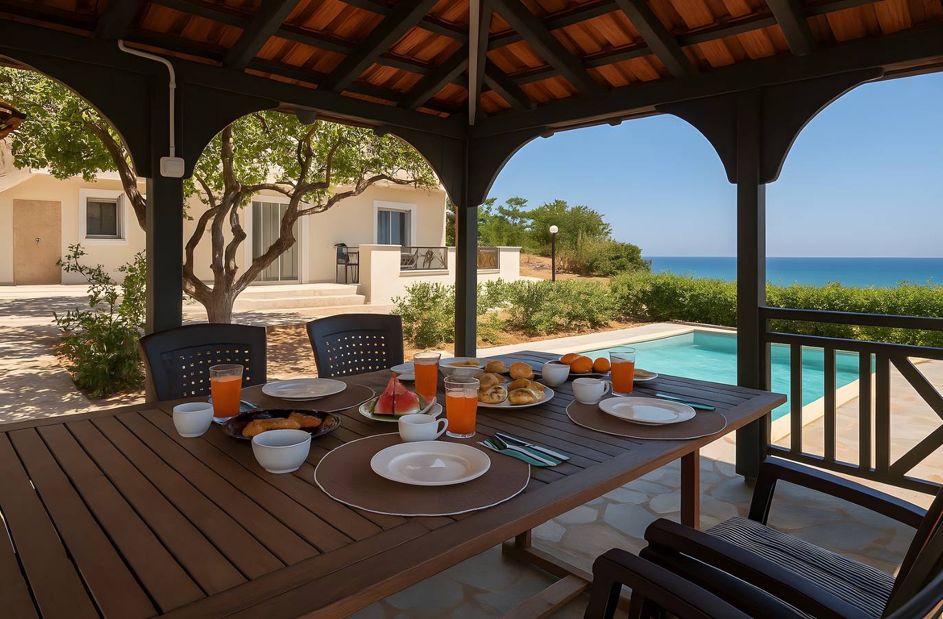 Ferienhaus für 6 Personen in Achlada, Kreta Norden