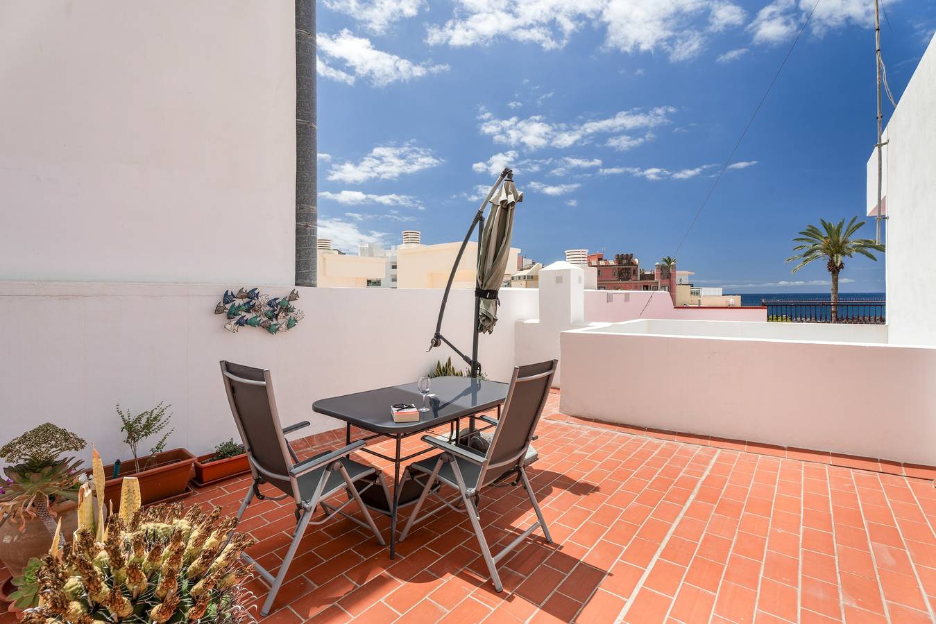 Apartamento entero, Apartamento vacacional 'Almar We Go, Apartamento Entero' con terraza compartida y Wi-Fi in Alcalá, Guía de Isora