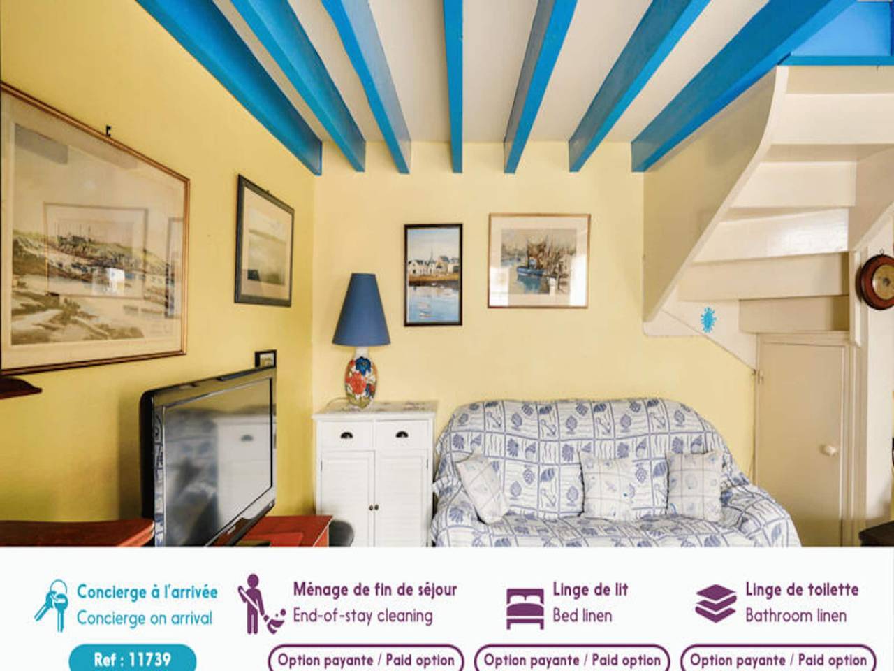 Apartamento entero, Apartamento en Île-Tudy cerca de la playa de arena in Île-Tudy, Côte de Cornouaille