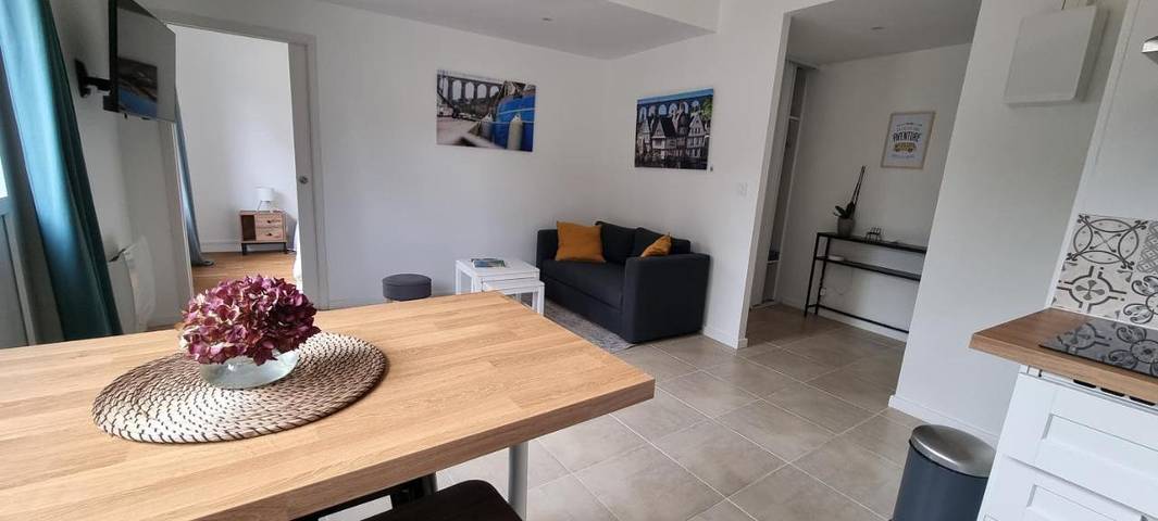 Appartement de vacances pour 3 personnes, avec terrasse