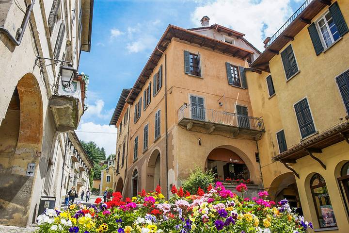 Gîte pour 4 personnes, avec Vue sur le lac et Vue à Orta San Giulio