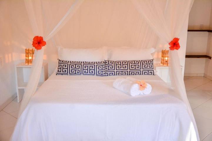 Maison d’hôte pour 4 personnes, avec terrasse ainsi que vue et jardin, animaux acceptés dans Ilha de Boipeba - 3