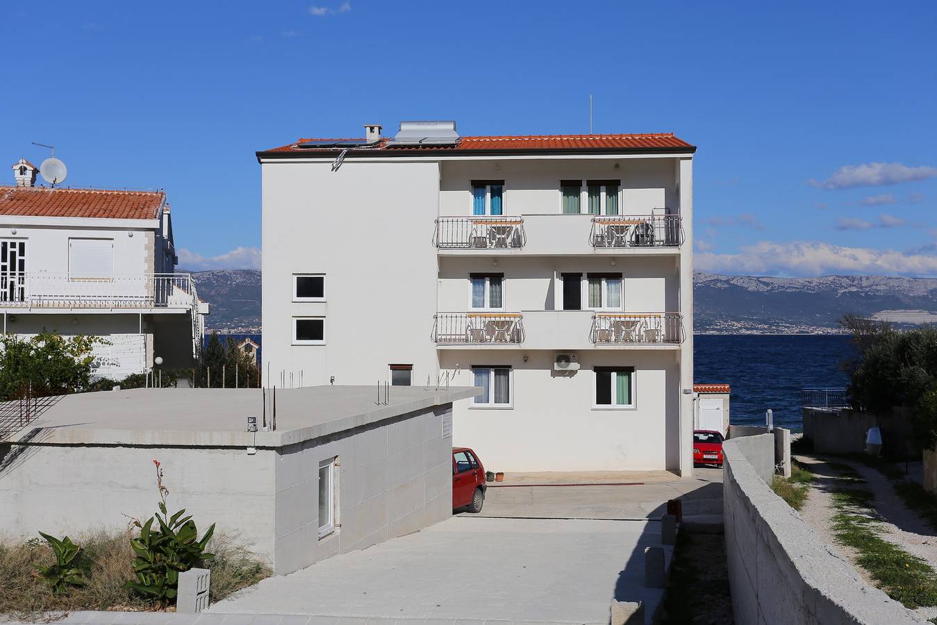 Ganze Wohnung, 1-Zimmer-Ferienwohnung am Strand Slatine, Ciovo A-14541-a in Slatine, Ciovo