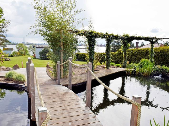 Ferienwohnung für 4 Personen, mit Garten und Seeblick sowie Terrasse, kinderfreundlich in Altefähr - 4