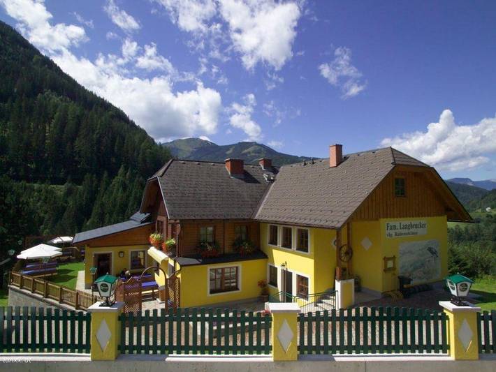 Hostel für 4 Personen, mit Balkon und Terrasse sowie Garten in Großsölk