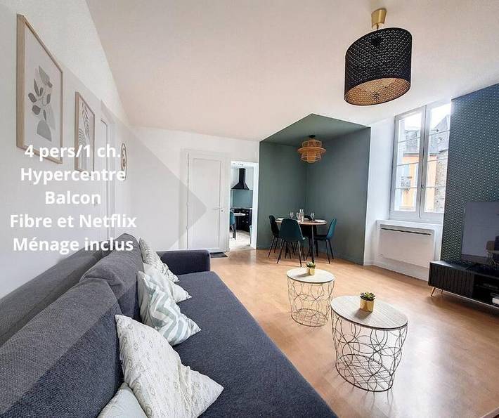 Gîte pour 4 personnes, avec Balcon ainsi que Terrasse et Vue dans Office de Tourisme du Grand Tourmalet Pic du Midi