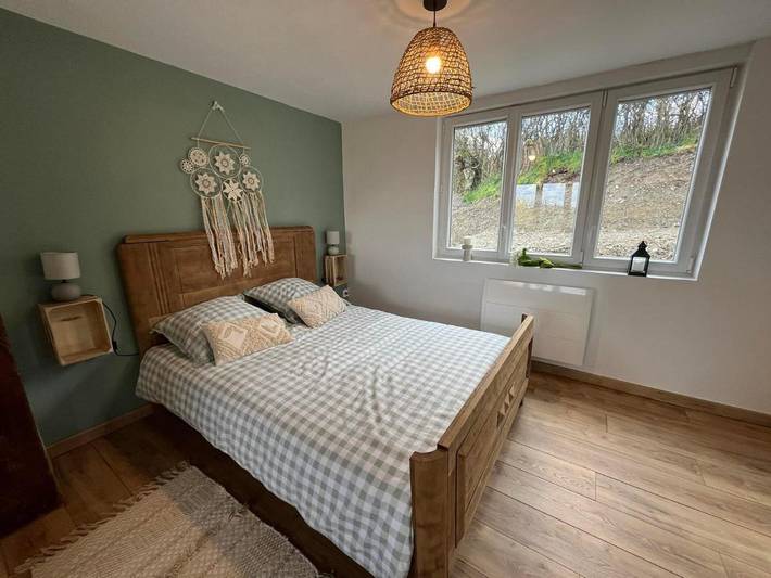 Maison de campagne pour 4 personnes, avec vue et jardin à Liessies