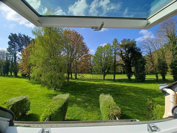 Maison de vacances pour 5 personnes, avec jardin ainsi que piscine et vue