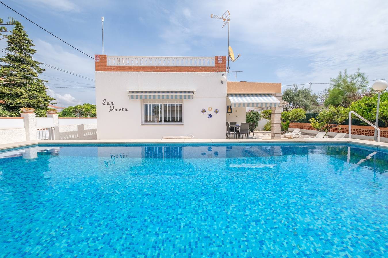 Casa de vacaciones "Can Quetu" con piscina privada, terraza y Wi-Fi in Zona Triador, Vinaroz