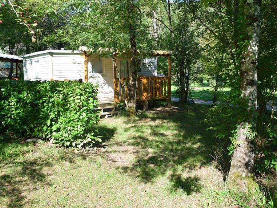 Camping La Prade - Mobilheim 4 personen - Lizert Standard 24 M² in Saint-André-de-Najac, Aveyron