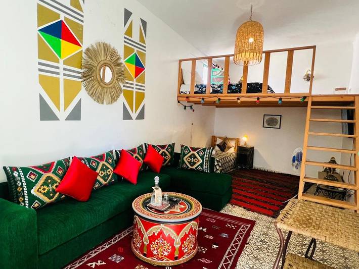 Appartement de vacances pour 3 personnes, avec terrasse