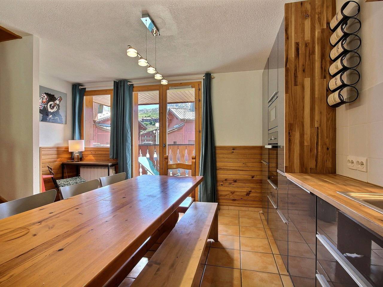 Chalet individuel 10 pers., sur les pistes, Wi-Fi in La Plagne, La Plagne-Tarentaise