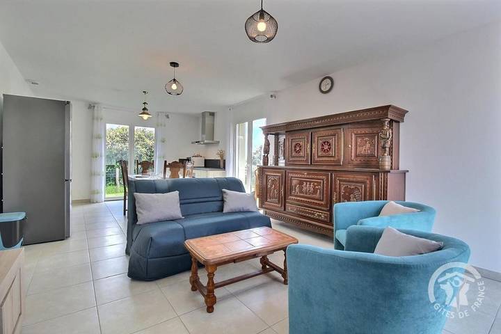 Maison de vacances pour 4 personnes, avec jardin et vue