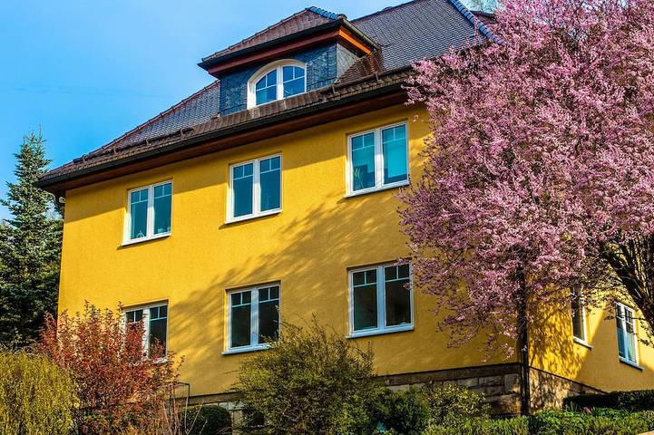 Ferienwohnung für 4 Personen, mit Garten und Terrasse sowie Sauna in Schleusegrund