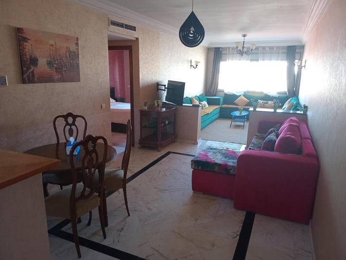 Vakantieappartement voor 4 personen, with zwembad and balkon as well as whirlpool in Tanger