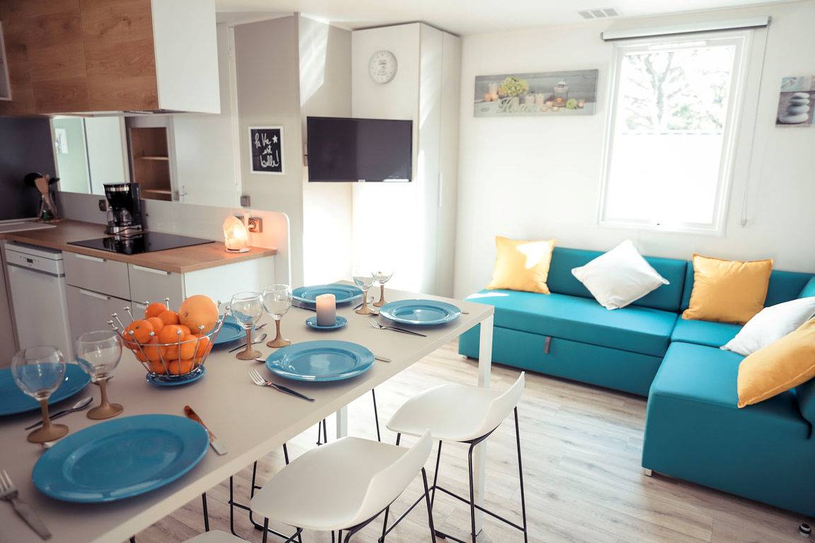 Mobil-home le sourire in Puget-sur-Argens, Côte méditerranéenne (France)