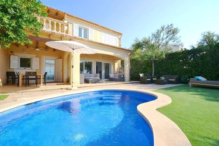 Ferienhaus für 6 Personen, mit Pool und Garten sowie Balkon - 1