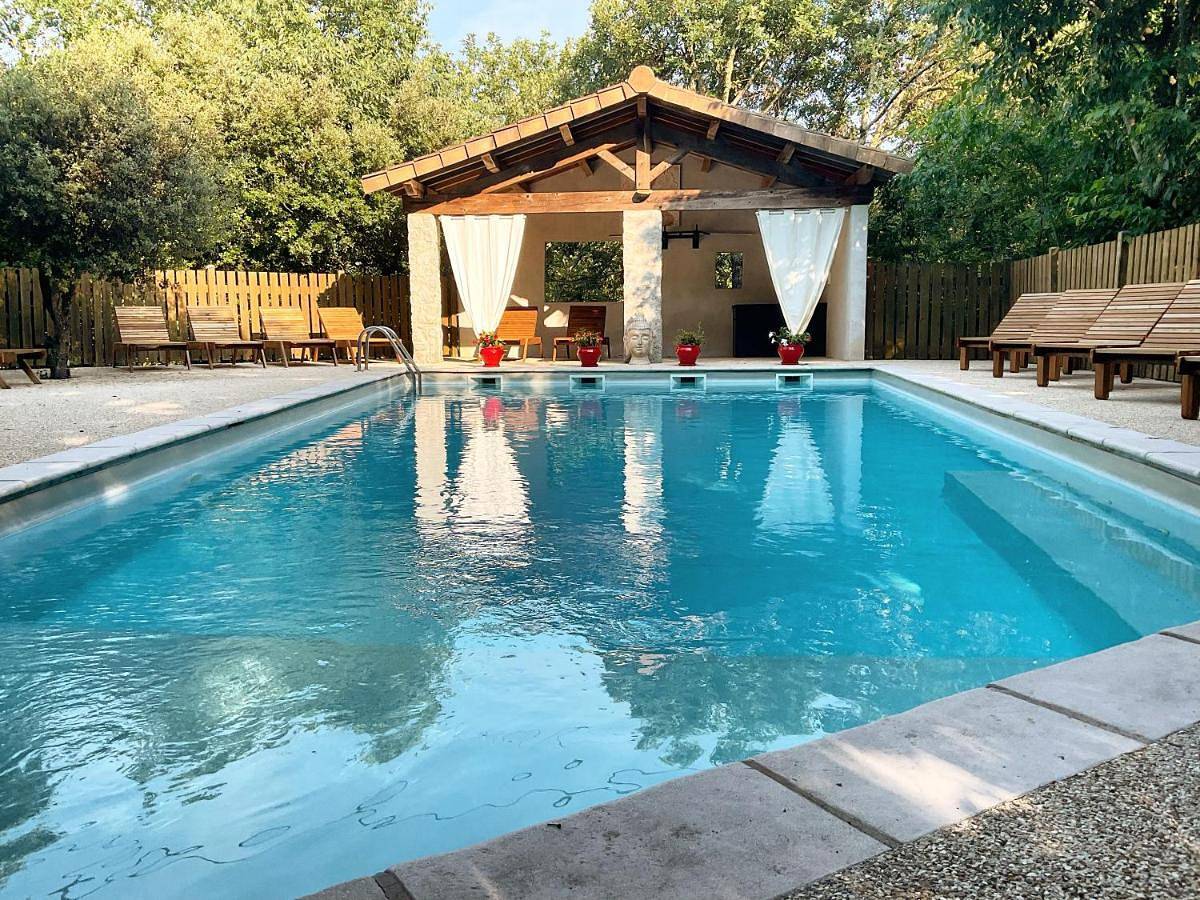 Double Room with Extra Bed in Labeaume, Ardèche
