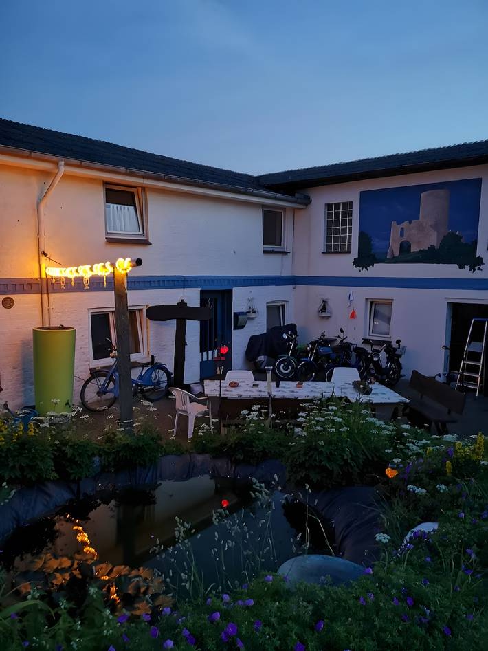 Ganzes Studio, Studio-Apartment 'Fewo Pirat Familie Sauerwald' mit Gemeinschaftsgarten und WLAN in Nordfriesische Inseln (Schleswig-Holstein) (Schleswig-Holstein), Pellworm