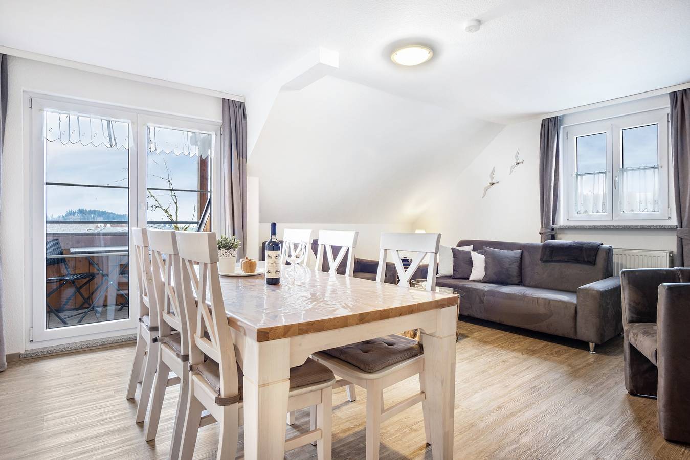 Ganze Wohnung, Ferienwohnung im Haupthaus, 100 qm, 3 Schlafzimmer, max. 7 Personen in Lindau, Bayerisch Schwaben