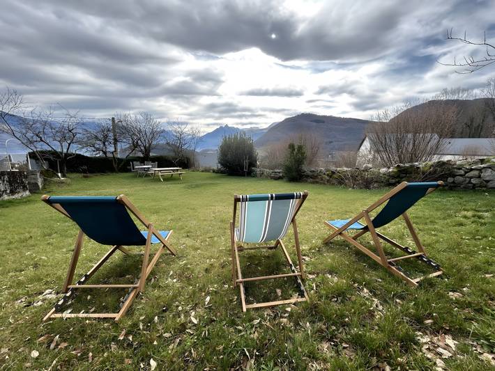 Maison de vacances « Le Pic Vert » : Vue sur la montagne, terrasse privée et Wi-Fi in Salles (Hautes-Pyrénées), Pyrénées