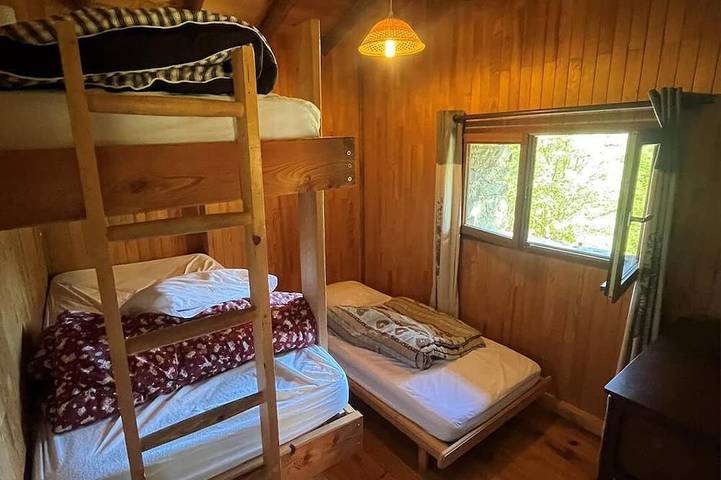 Chalet pour 9 personnes, avec balcon à Valmeinier - 3