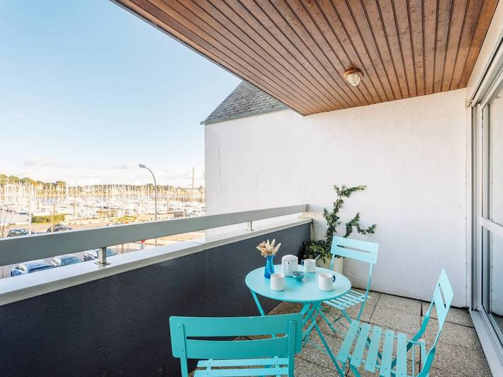 Location de vacances pour 4 personnes, avec Balcon et Terrasse à La Trinité-sur-Mer