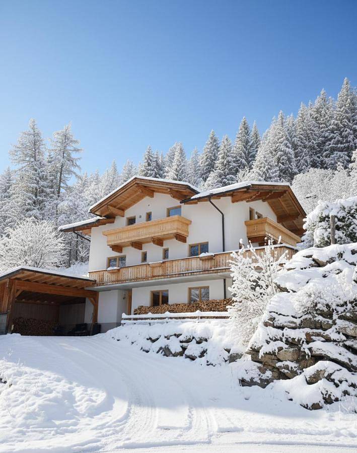 Ferienwohnung für 8 Personen, mit Garten und Ausblick sowie Balkon - 1