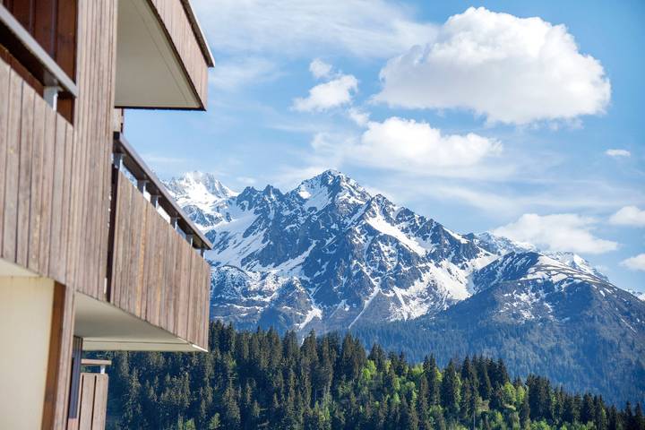 Hel lejlighed, Studio "Location Prapoutel" with Mountain View and Balcony in Prapoutel, Les Adrets