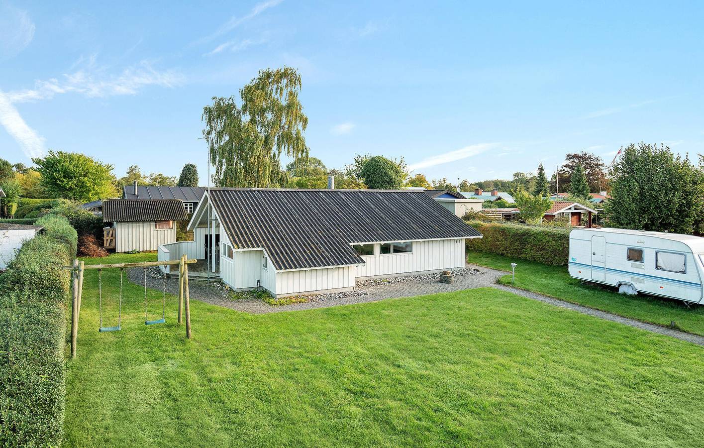 Ferienhaus für 6 Personen mit Terrasse in Strøby, Stevns und Umgebung