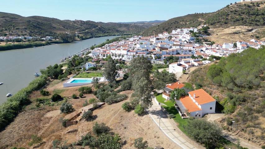 Casa rural para 4 personas, con vistas además de jardín y piscina en Sanlúcar de Guadiana - 4