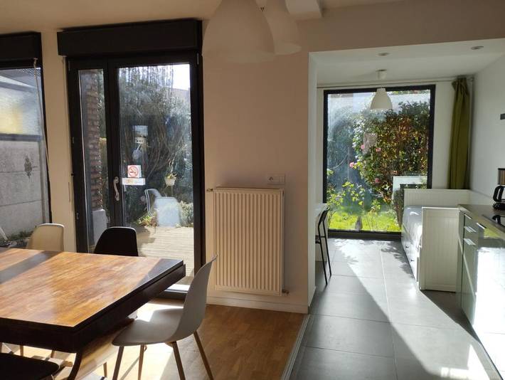 Location de vacances pour 6 personnes, avec vue et jardin à Lambersart - 4