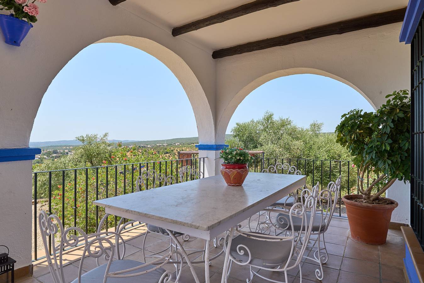 Maison de campagne "El Mirador" avec vue sur la montagne, Wi-Fi et climatisation in Hornachuelos, Sierra de Hornachuelos
