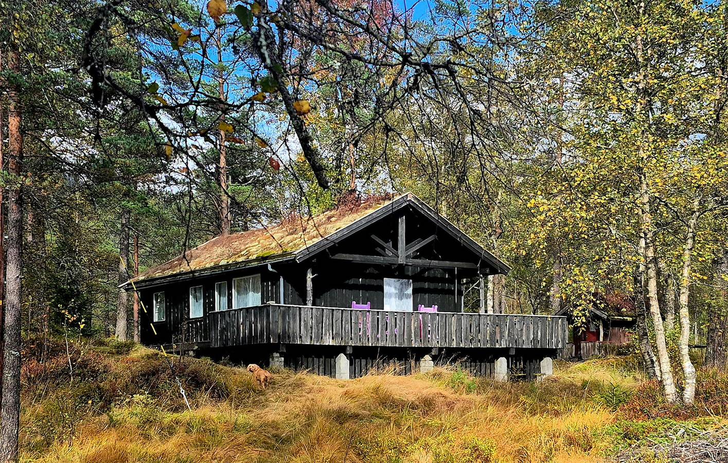 Ferienhaus für 6 Personen mit Garten in Marnardal