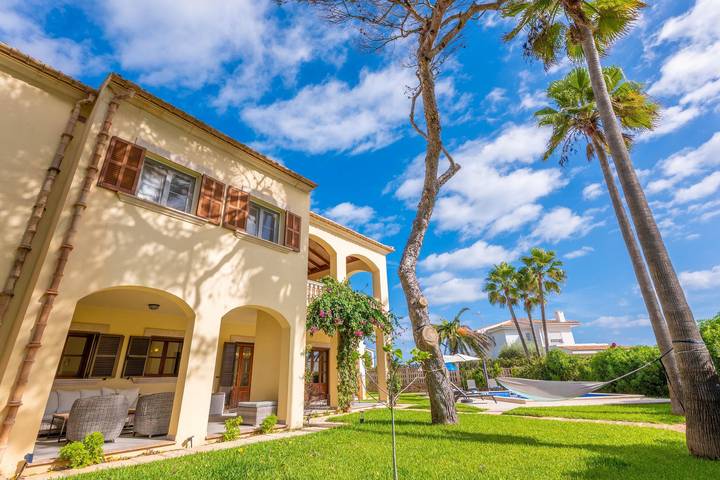 Villa mit pool für 10 Personen, mit Garten in Playa de Muro - 4