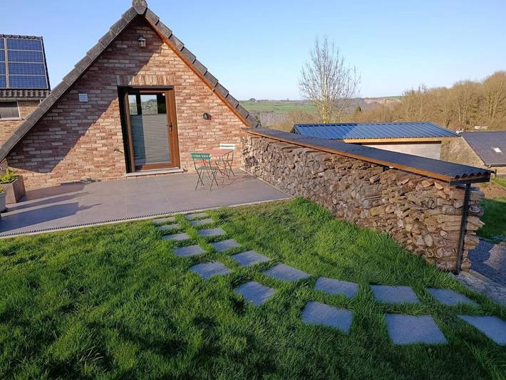 Gîte pour 2 personnes, avec jardin ainsi que vue et terrasse à Comblain-au-Pont - 3