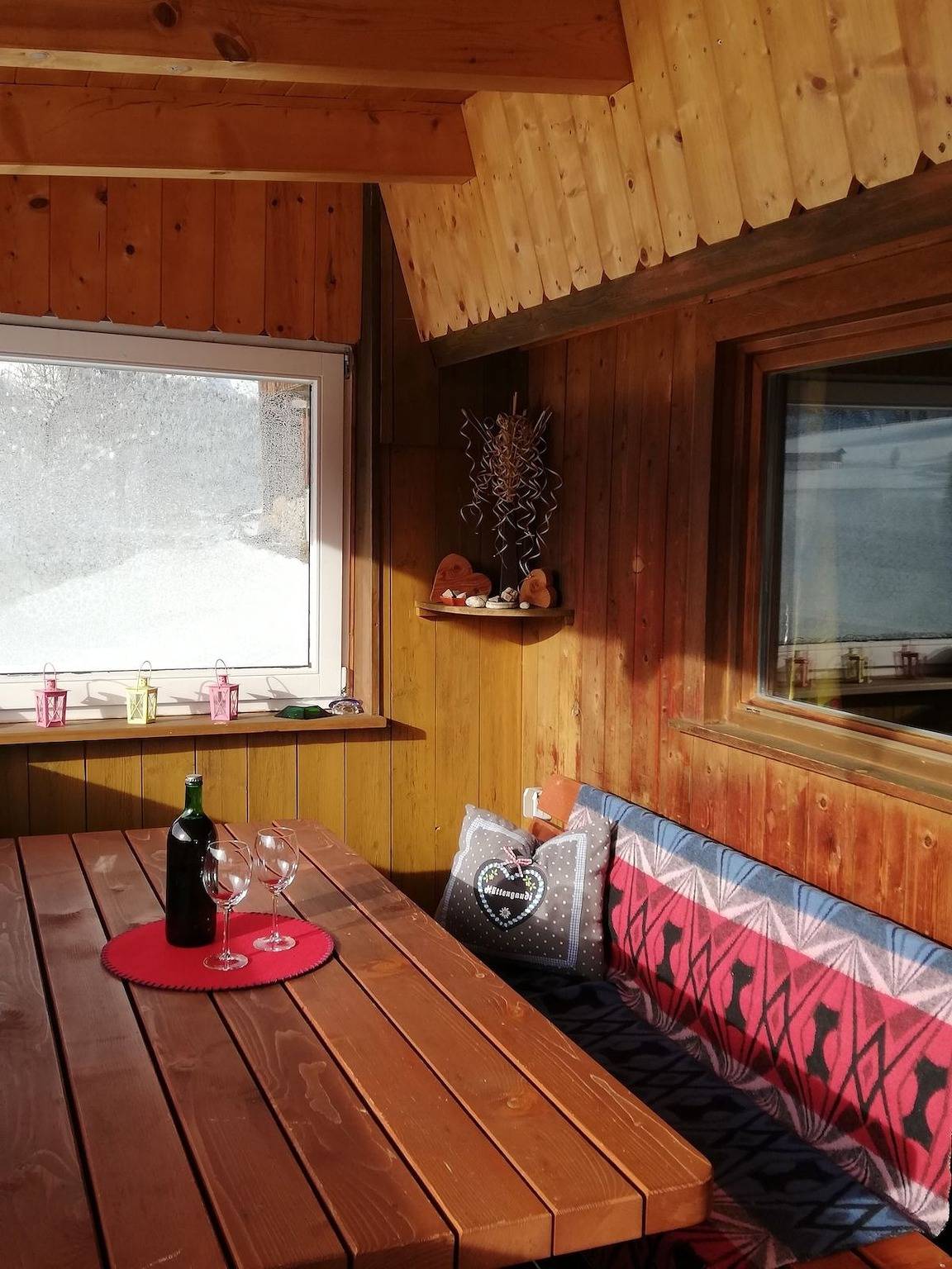 Blockhütte Mühlegg in Steinberg am Rofan, Kaisergebirge