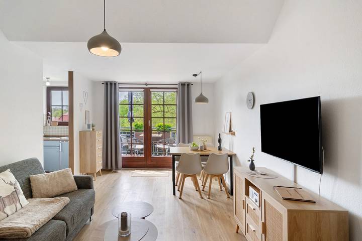 Ferienwohnung für 4 Personen, mit Balkon und Garten sowie Sauna in Bad Sachsa