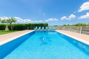 Villa in Santa Margalida, Mallorca Norden für 6 
