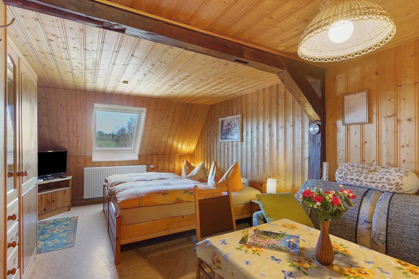 Ganze Wohnung, Doppelzimmer ( 3 Sterne ) für 3 personen (25 m²) in Herrnhut Ot Ruppersdorf in Herrnhut, Oberlausitz-Niederschlesien