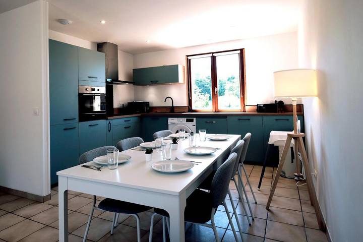 Appartement de vacances pour 8 personnes, avec vue et balcon