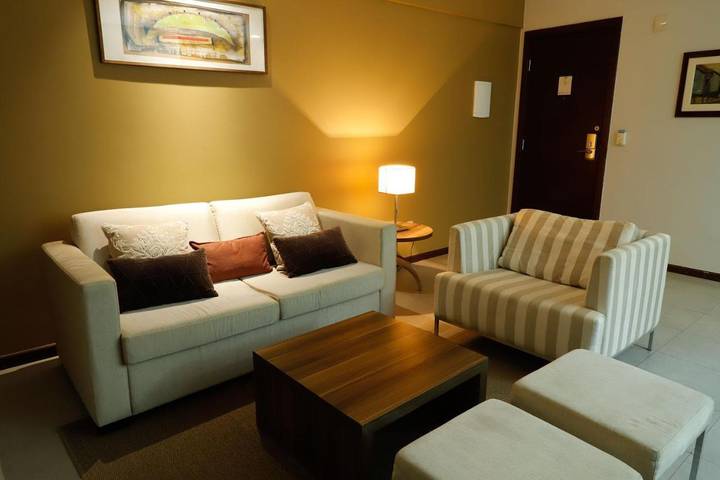 Gîte pour 4 personnes, avec vue et sauna ainsi que piscine et balcon à Belém - 4