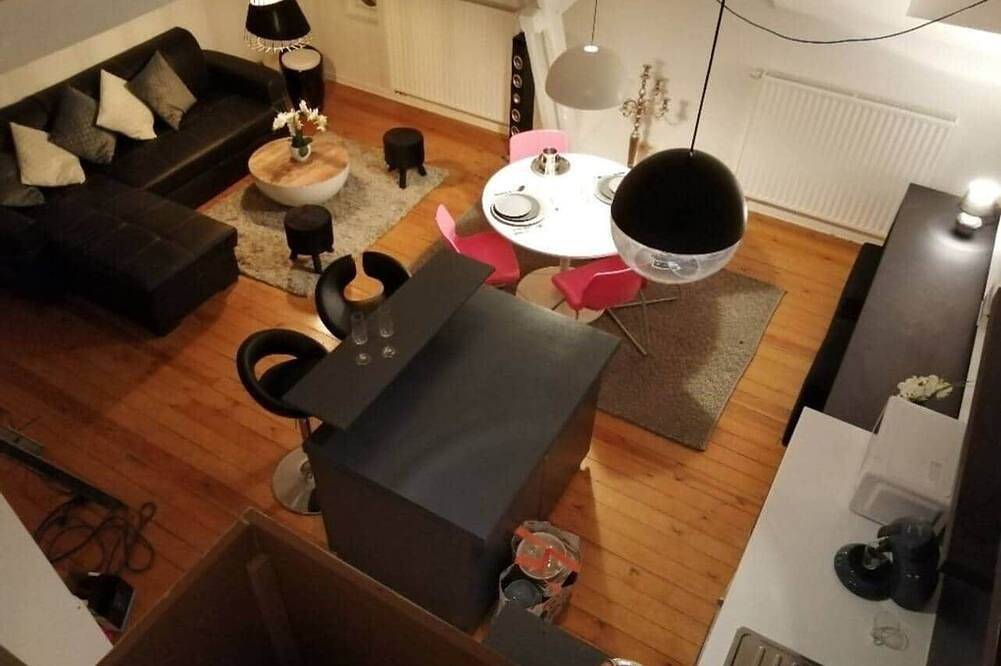 Geheel appartement, Luxury pop art suite in Jumet, Charleroi