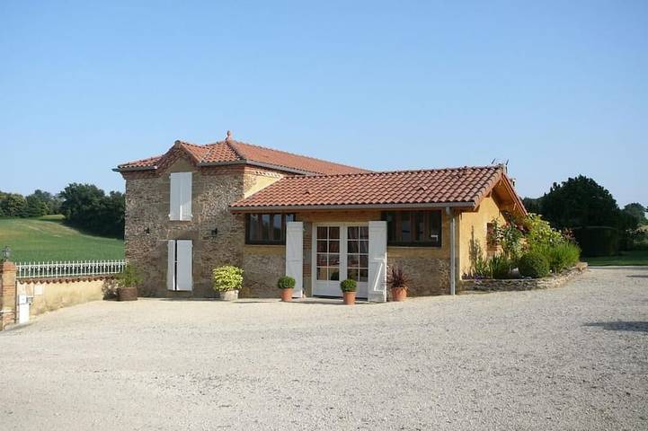 Maison de vacances pour 4 personnes, avec jardin et piscine