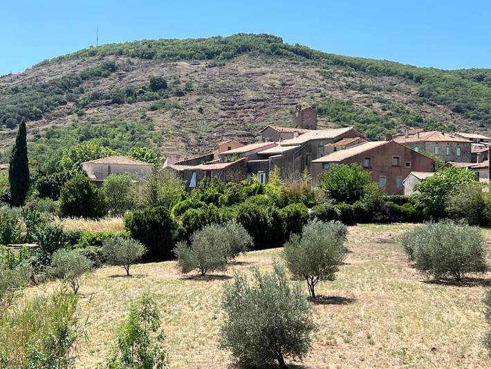 Location de vacances pour 10 personnes, avec terrasse ainsi que jardin et vue à Octon - 4