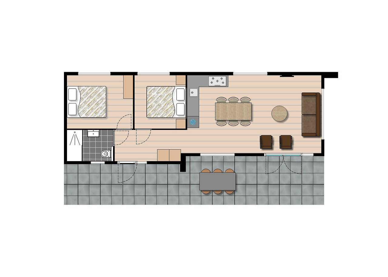 Bospark Ede — Module Special 4 personen Wellness (Hottub) in Ede, Hoge Veluwe